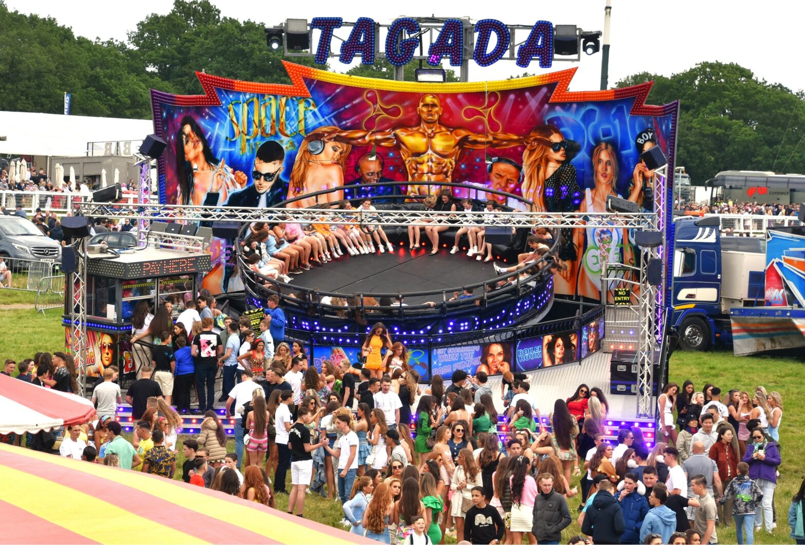 Attractions combine to make the 243rd Epsom Derby fair a success