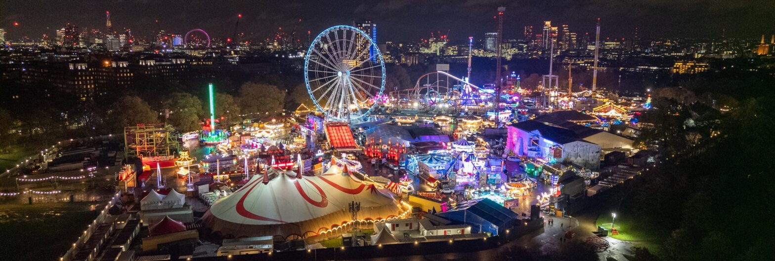 Winter Wonderland Hyde Park 012 Credit Aerial Photography, Hyde Park Winter Wonderland